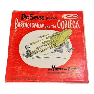 Dr. Seuss Bartholomew and the Oobleck & Yertle the Turtle Camden‎ Vinyl Record